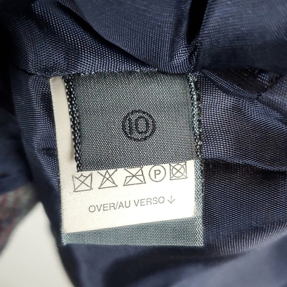 Vintage Lizwear by Liz Claiborne Petites‎ Wool Blend Plaid Blazer Jacket - Picture 16 of 16